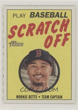 2019 Topps Heritage High Number - 1970 Scratch Offs #23 - Mookie Betts