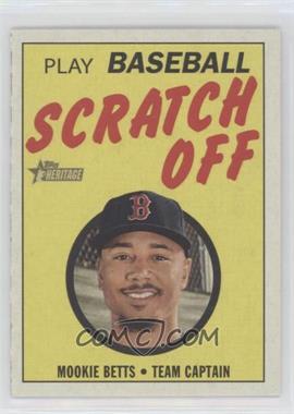 2019 Topps Heritage High Number - 1970 Scratch Offs #23 - Mookie Betts