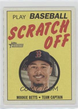 2019 Topps Heritage High Number - 1970 Scratch Offs #23 - Mookie Betts