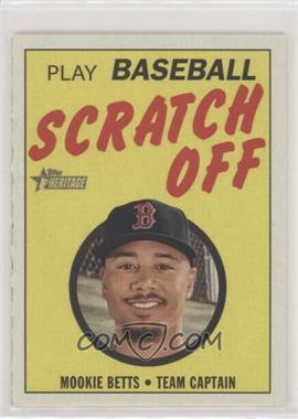 2019 Topps Heritage High Number - 1970 Scratch Offs #23 - Mookie Betts