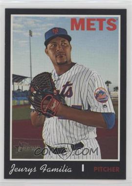 2019 Topps Heritage High Number - [Base] - Black Border #559 - Jeurys Familia /50