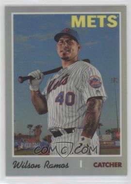 2019 Topps Heritage High Number - [Base] - Chrome Refractor #THC-558 - Wilson Ramos /569