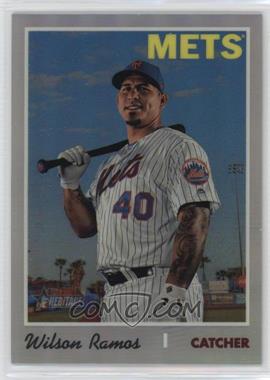 2019 Topps Heritage High Number - [Base] - Chrome Refractor #THC-558 - Wilson Ramos /569