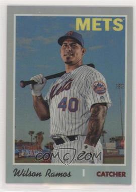 2019 Topps Heritage High Number - [Base] - Chrome Refractor #THC-558 - Wilson Ramos /569