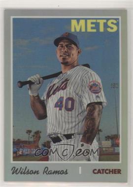 2019 Topps Heritage High Number - [Base] - Chrome Refractor #THC-558 - Wilson Ramos /569