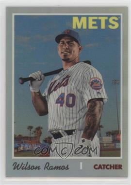 2019 Topps Heritage High Number - [Base] - Chrome Refractor #THC-558 - Wilson Ramos /569