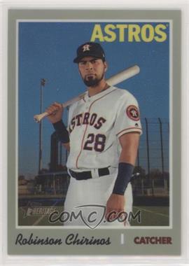 2019 Topps Heritage High Number - [Base] - Chrome Refractor #THC-560 - Mega Pack Exclusives - Robinson Chirinos /570