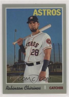 2019 Topps Heritage High Number - [Base] - Chrome Refractor #THC-560 - Mega Pack Exclusives - Robinson Chirinos /570