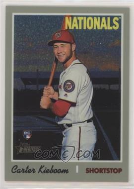 2019 Topps Heritage High Number - [Base] - Chrome #THC-523 - Carter Kieboom /999