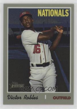 2019 Topps Heritage High Number - [Base] - Chrome #THC-701 - Victor Robles /999