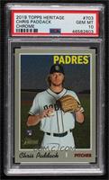 Chris Paddack [PSA 10 GEM MT] #/999