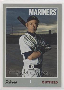 2019 Topps Heritage High Number - [Base] - Silver Metal #725 - Ichiro /70