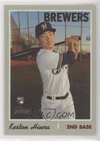 Keston Hiura (Batting Pose) [EX to NM]