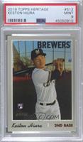 Keston Hiura (Batting Pose) [PSA 9 MINT]