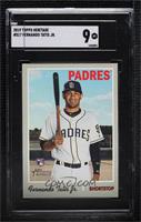 Fernando Tatis Jr. (Holding Bat on Right Shoulder) [SGC 9 MINT]