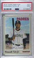 Fernando Tatis Jr. (Holding Bat on Right Shoulder) [PSA 9 MINT]