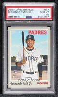 Fernando Tatis Jr. (Holding Bat on Right Shoulder) [PSA 10 GEM M…