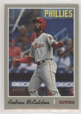 2019 Topps Heritage High Number - [Base] #702.2 - Action Variation - Andrew McCutchen