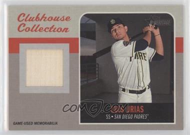 2019 Topps Heritage High Number - Clubhouse Collection Relics #CCR-LU - Luis Urias