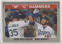 Max Muncy, Cody Bellinger