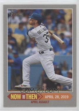 2019 Topps Heritage High Number - Now & Then #NT-13 - Cody Bellinger