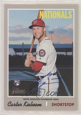 2019 Topps Heritage High Number - Real One Autographs #ROA-CK - Carter Kieboom