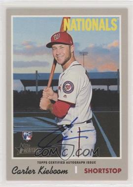 2019 Topps Heritage High Number - Real One Autographs #ROA-CK - Carter Kieboom