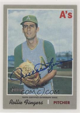 2019 Topps Heritage High Number - Real One Autographs #ROA-RF - Rollie Fingers