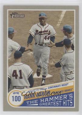 2019 Topps Heritage High Number - The Hammer’s Greatest Hits #THGH-4 - Hank Aaron (Eddie Mathews Greeting Aaron)