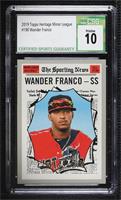 Sporting News All-Stars - Wander Franco [CSG 10 Pristine]