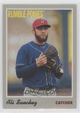 2019 Topps Heritage Minor League Edition - [Base] #24 - Ali Sanchez