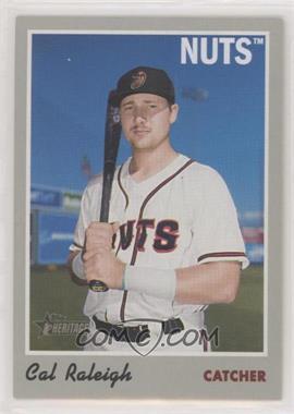 2019 Topps Heritage Minor League Edition - [Base] #62 - Cal Raleigh