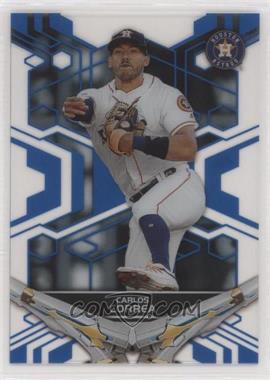 2019 Topps High Tek - [Base] - Blue #22 - Carlos Correa [EX to NM]