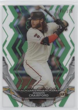 2019 Topps High Tek - [Base] - Green #107 - Brandon Crawford /150