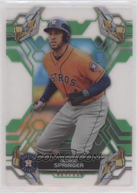 2019 Topps High Tek - [Base] - Green #26 - George Springer /150