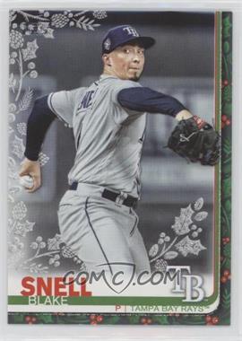 2019 Topps Holiday - WalMart Mega Box [Base] - Metallic Snowflake #HW60 - Blake Snell