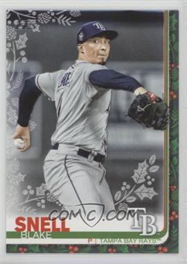 2019 Topps Holiday - WalMart Mega Box [Base] - Metallic Snowflake #HW60 - Blake Snell