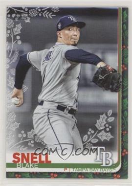 2019 Topps Holiday - WalMart Mega Box [Base] - Metallic Snowflake #HW60 - Blake Snell