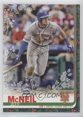 2019 Topps Holiday - WalMart Mega Box [Base] - Metallic Snowflake #HW86 - Jeff McNeil