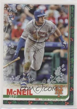 2019 Topps Holiday - WalMart Mega Box [Base] - Metallic Snowflake #HW86 - Jeff McNeil