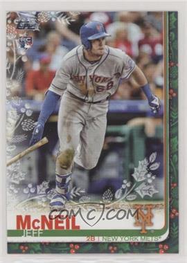 2019 Topps Holiday - WalMart Mega Box [Base] - Metallic Snowflake #HW86 - Jeff McNeil