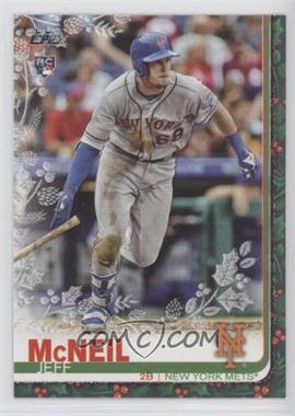 2019 Topps Holiday - WalMart Mega Box [Base] - Metallic Snowflake #HW86 - Jeff McNeil