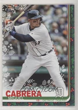 2019 Topps Holiday - WalMart Mega Box [Base] #HW107 - Miguel Cabrera