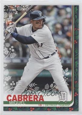 2019 Topps Holiday - WalMart Mega Box [Base] #HW107 - Miguel Cabrera