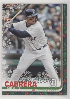 2019 Topps Holiday - WalMart Mega Box [Base] #HW107 - Miguel Cabrera