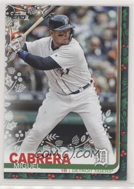 2019 Topps Holiday - WalMart Mega Box [Base] #HW107 - Miguel Cabrera