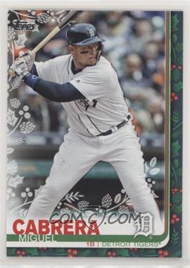 2019 Topps Holiday - WalMart Mega Box [Base] #HW107 - Miguel Cabrera