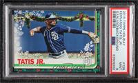 SP Variation - Fernando Tatis Jr. (Garland in Background) [PSA 9 MINT]