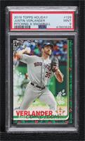 Super Rare Variation - Justin Verlander (Throwing Snowball) [PSA 9 MI…