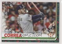 SP Variation - Carlos Correa (Candy Cane Bat) [EX to NM]